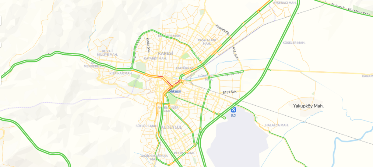 Antalya Trafik Durumu