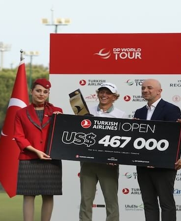 Belek'te Zafer Martin Couvra'nın