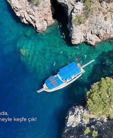 Adrasan Tekne Turu ile Mavi Yolculuğa Çıkın