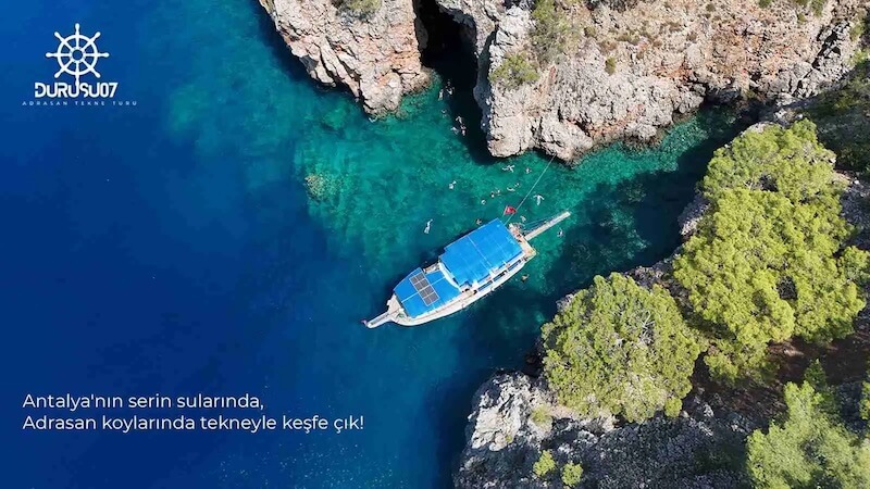 Adrasan Tekne Turu ile Mavi Yolculuğa Çıkın