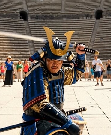 Aspendos Antik Tiyatrosu, Mitsubishi Heavy Reklamlarında Başrol Oldu