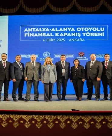 Antalya-Alanya Otoyolu Projesine 100 Milyon Euro Destek