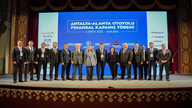 Antalya-Alanya Otoyolu Projesine 100 Milyon Euro Destek