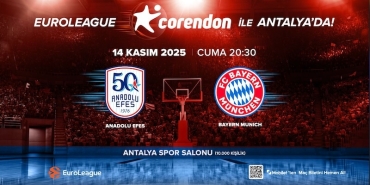 EuroLeague Heyecanı İlk Kez Antalya’da!