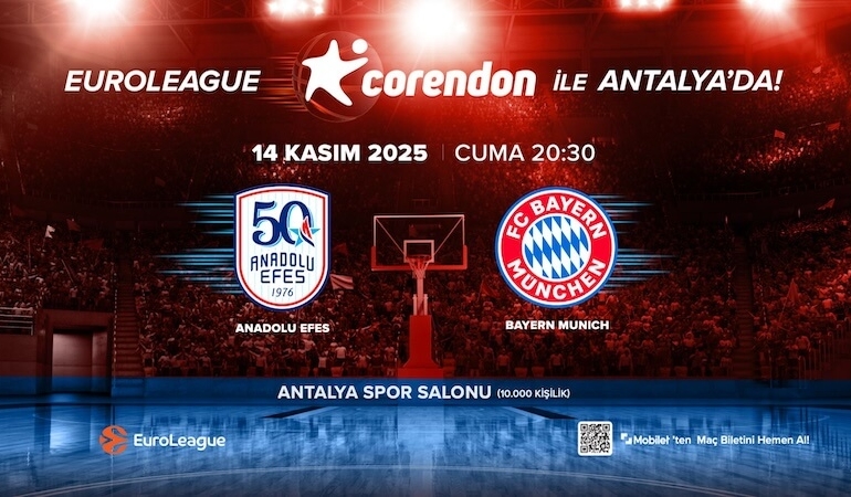 EuroLeague Heyecanı İlk Kez Antalya’da!