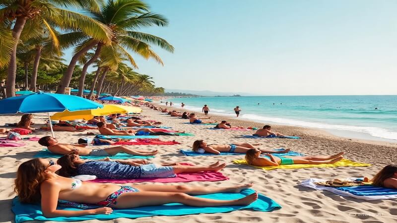 Antalya Güneşi Altında Kendini İyi Hissetmek