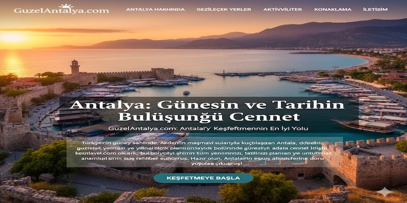 Antalya'da Gezilecek Yerler