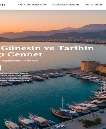 Antalya'da Gezilecek Yerler
