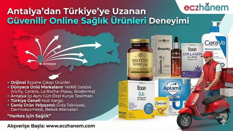 Antalya’dan Türkiye’ye Uzanan Güvenilir Online Eczane Deneyimi