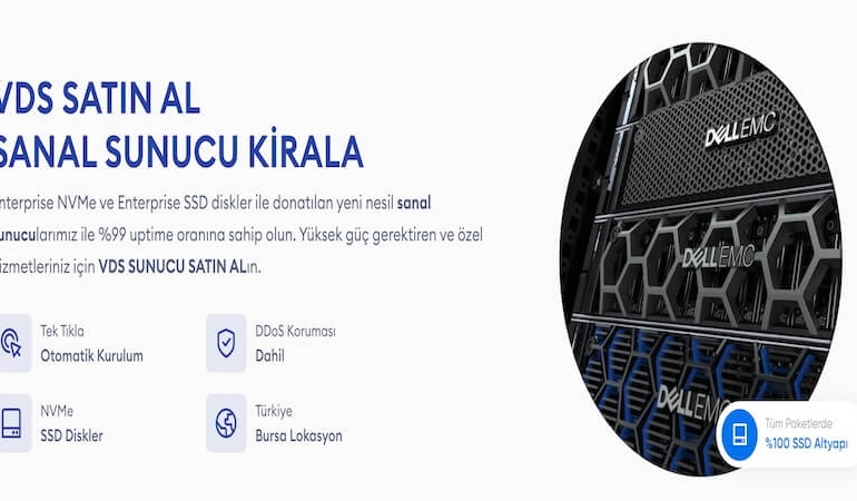 VDS Sunucu Nedir ve Neden Tercih Edilir?